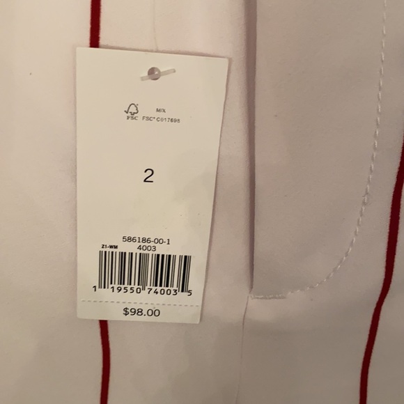 NWT Banana Republic Striped Pants Blake Fit - Picture 6 of 8